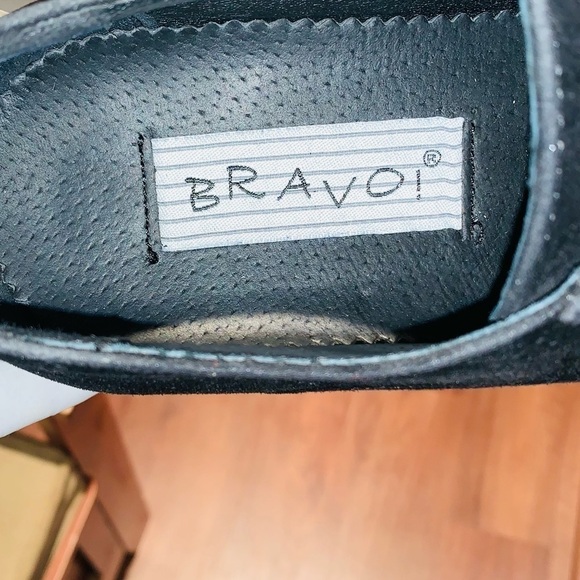 Bravo Faux Suede Dress Oxford Shoes. - Picture 10 of 13